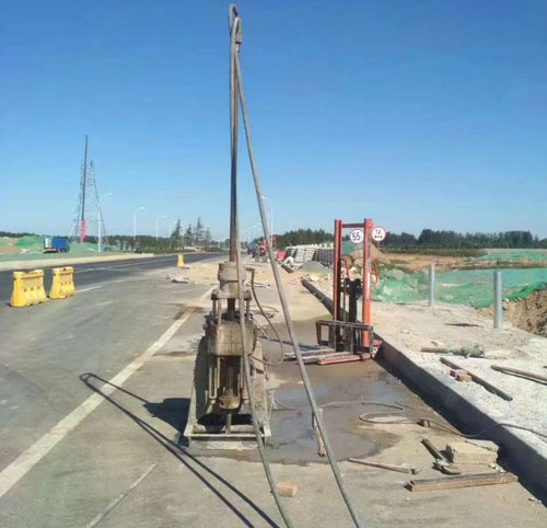 漳县公路高聚物注浆加固
